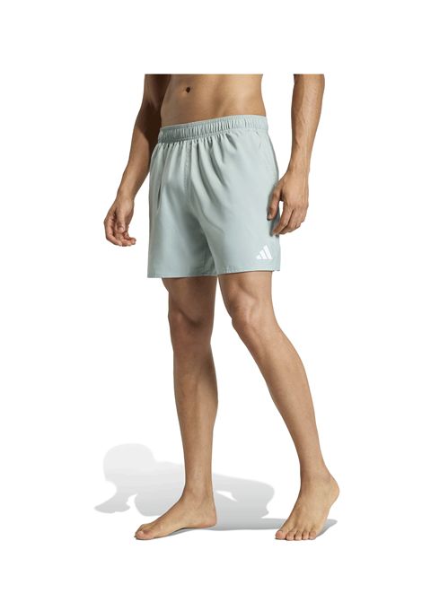 Adidas Essentials 5IN Swim Shorts Sage Green Men ADIDAS SWIMWEAR | Swimwear | KA4924-